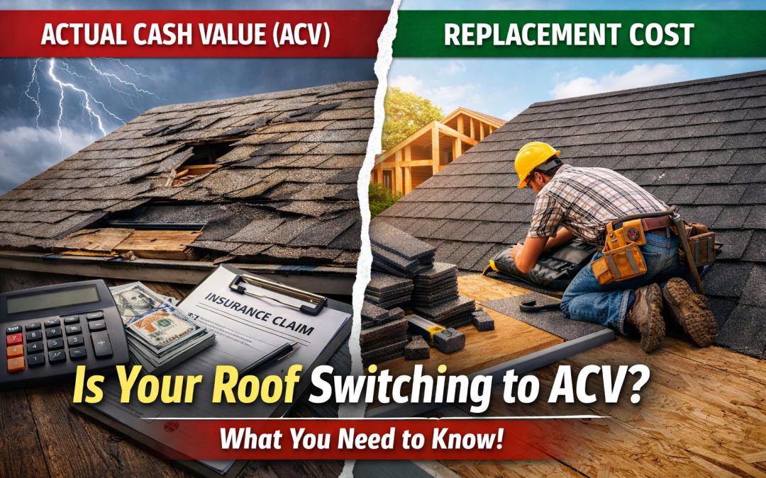 Actual Cash Value vs. Replacement Cost: What Homeowners Need to Know Before a Claim