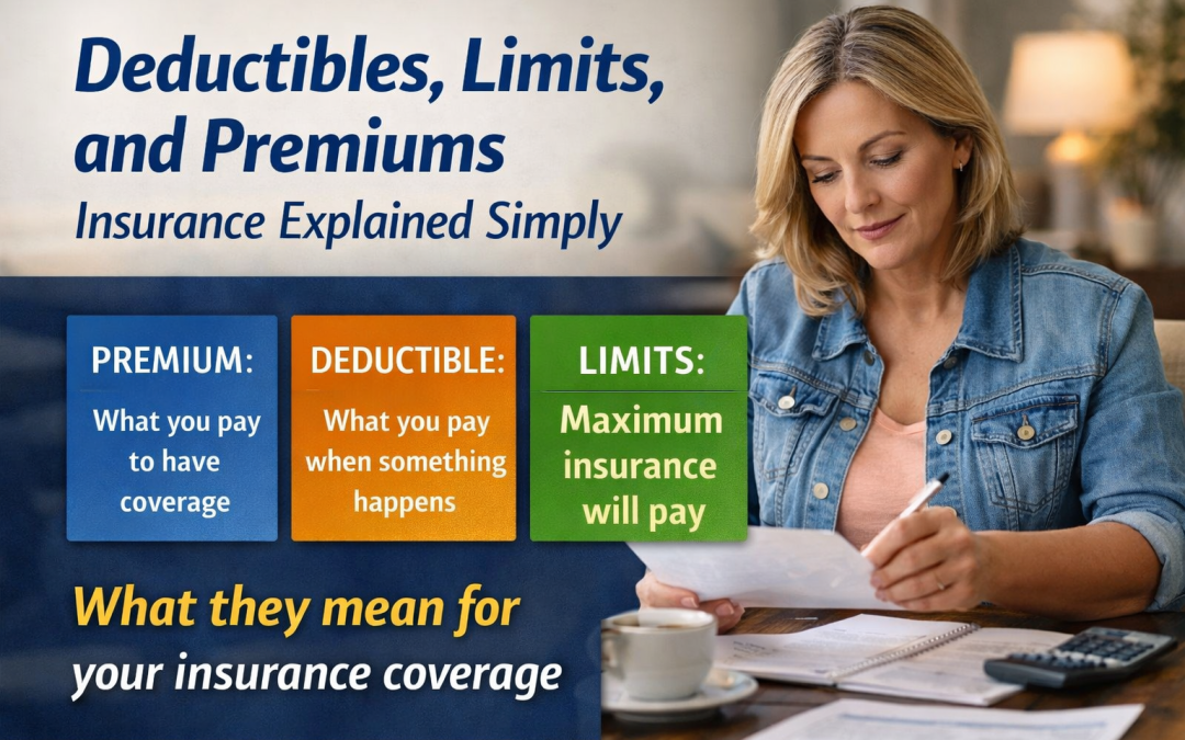 Deductibles, Limits, and Premiums—Explained Like You’re Talking to a Friend