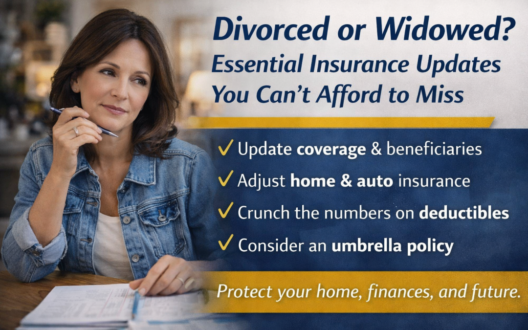 Divorced or Widowed? The Insurance Updates You Can’t Ignore