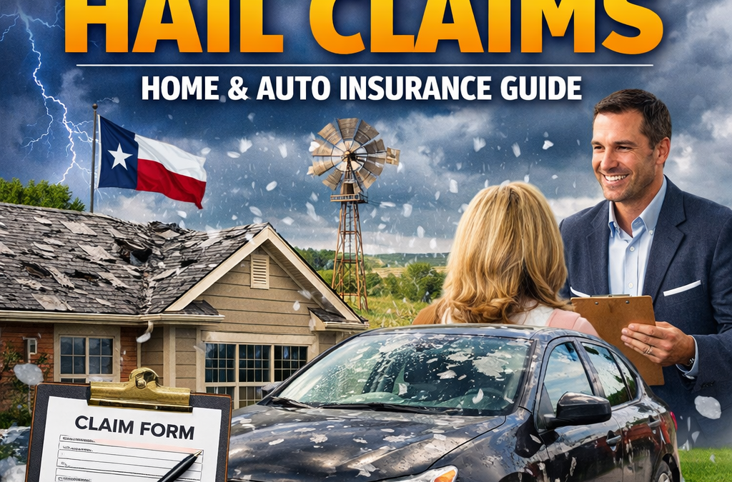 Texas Hail Claims: What Texans Need to Know for Home & Auto Insurance
